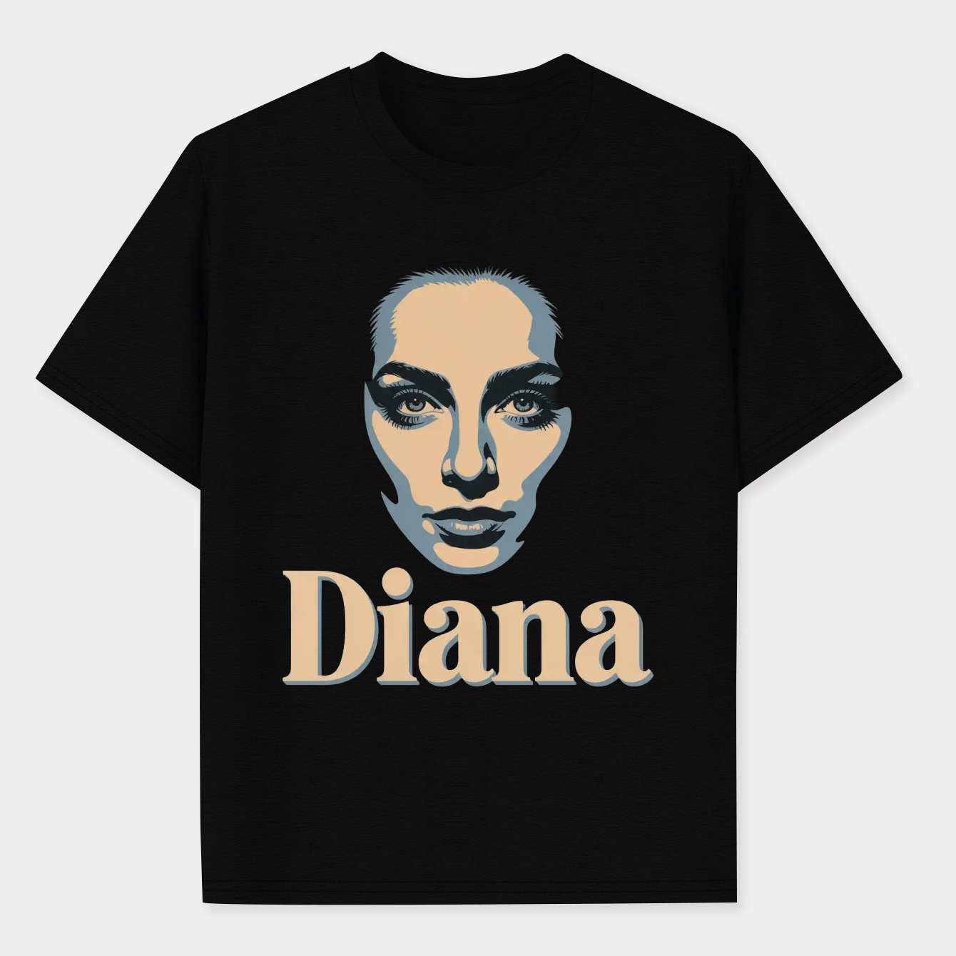 Disco Diva the Face Men's Performance Athletic T-Shirt