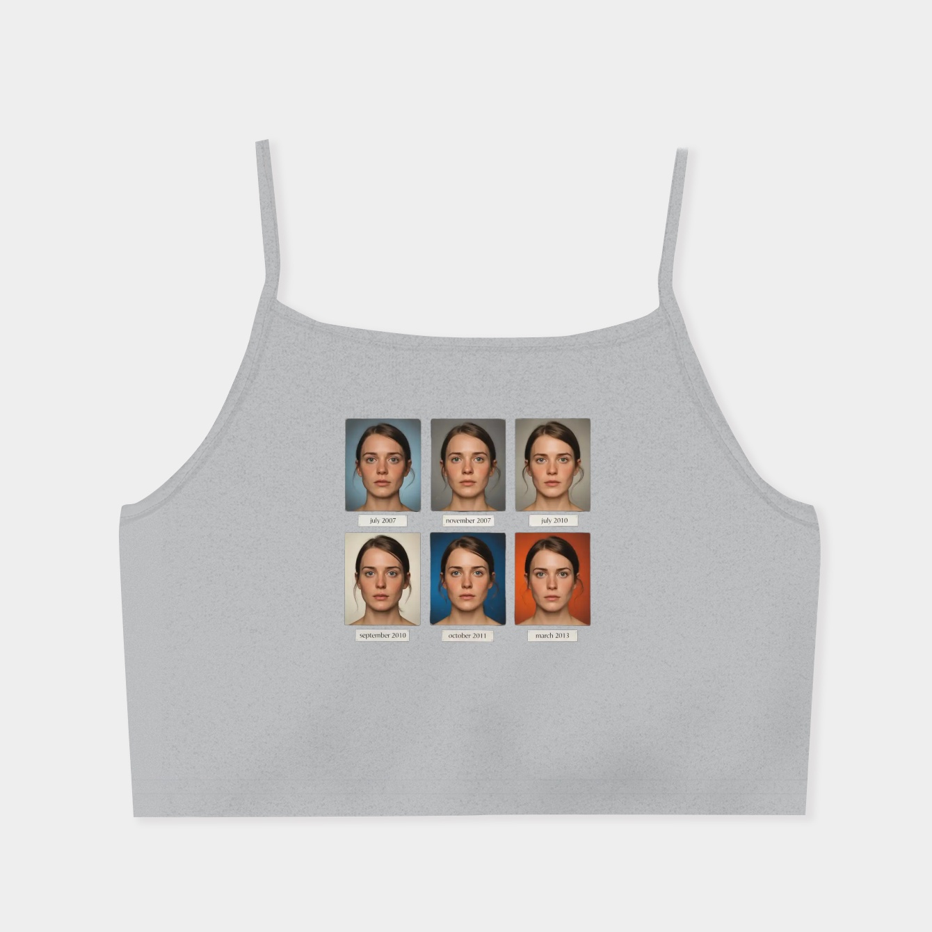 Lohan Mugshots Women's  Spaghetti Strap Tank Top