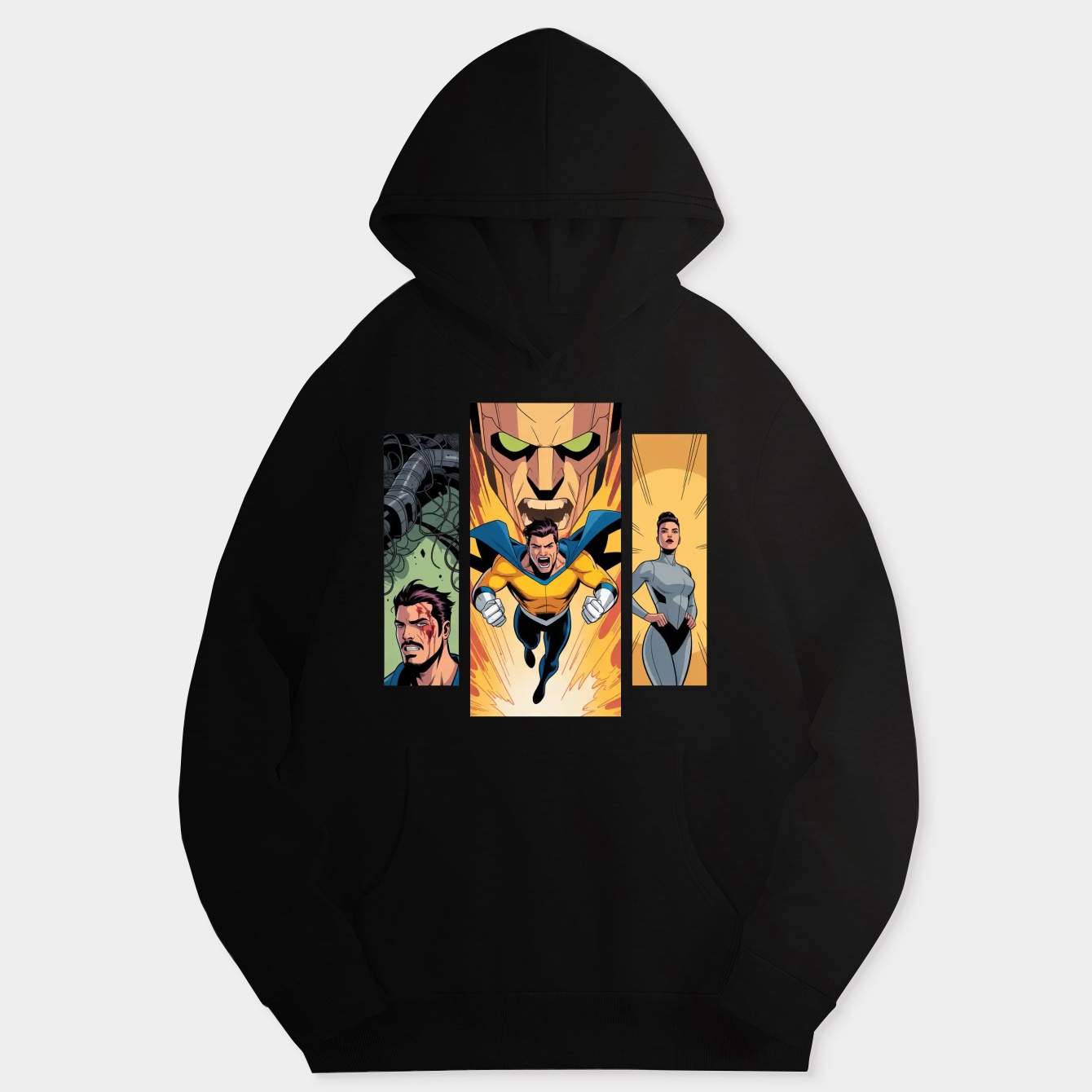 invincible poster Women's Hoodie