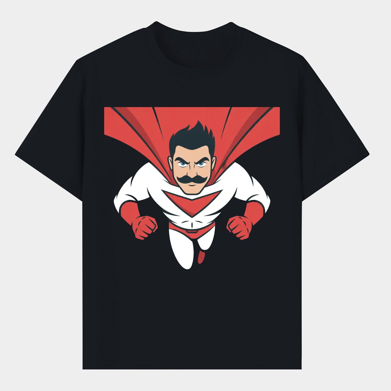 Mustache man Men's T-Shirt