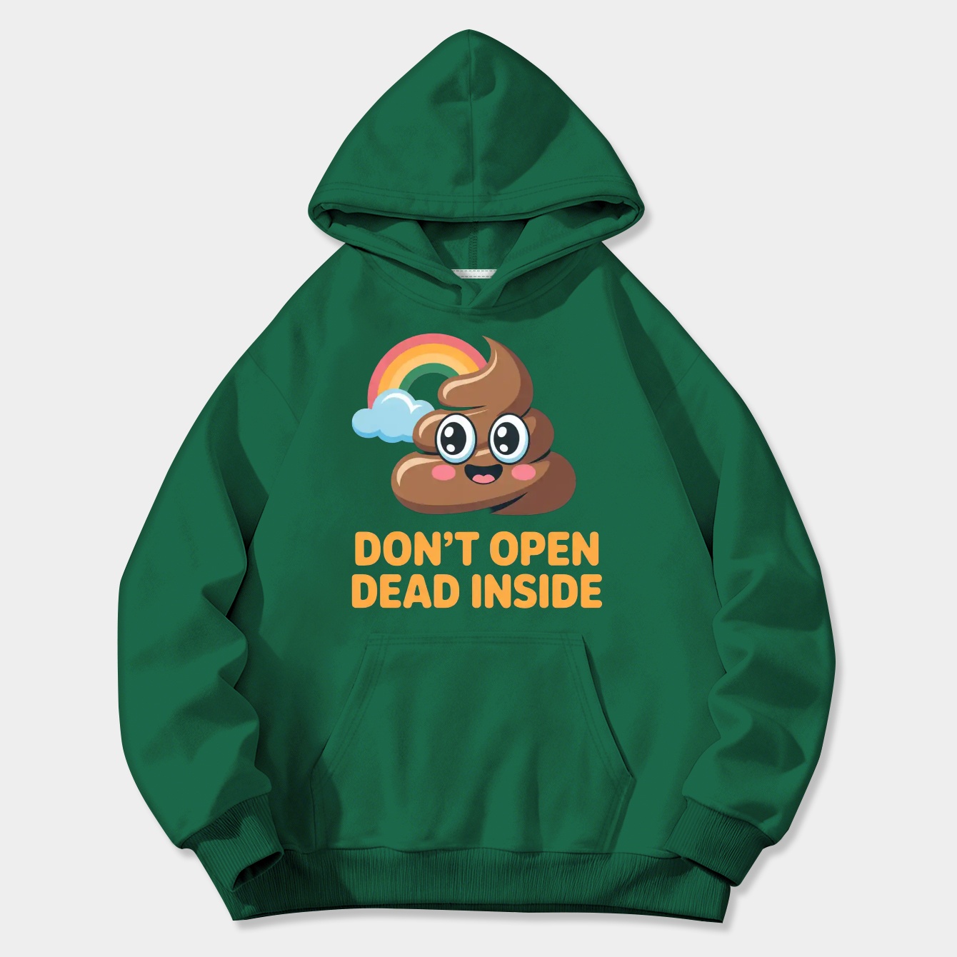 Don't Open Dead Inside Women's Plus Size Hoodie
