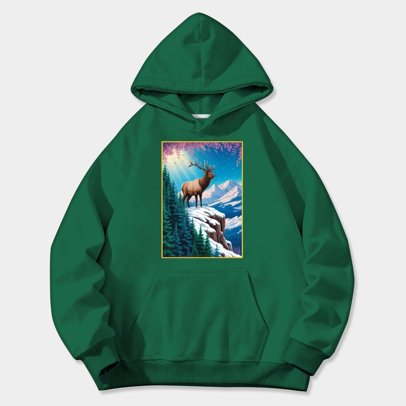 Elk Explorer Women's Plus Size Hoodie