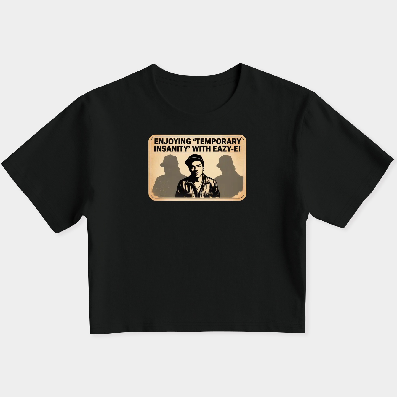 Eazy e Temporary Insanity Women's Slim Fit Baby Tee