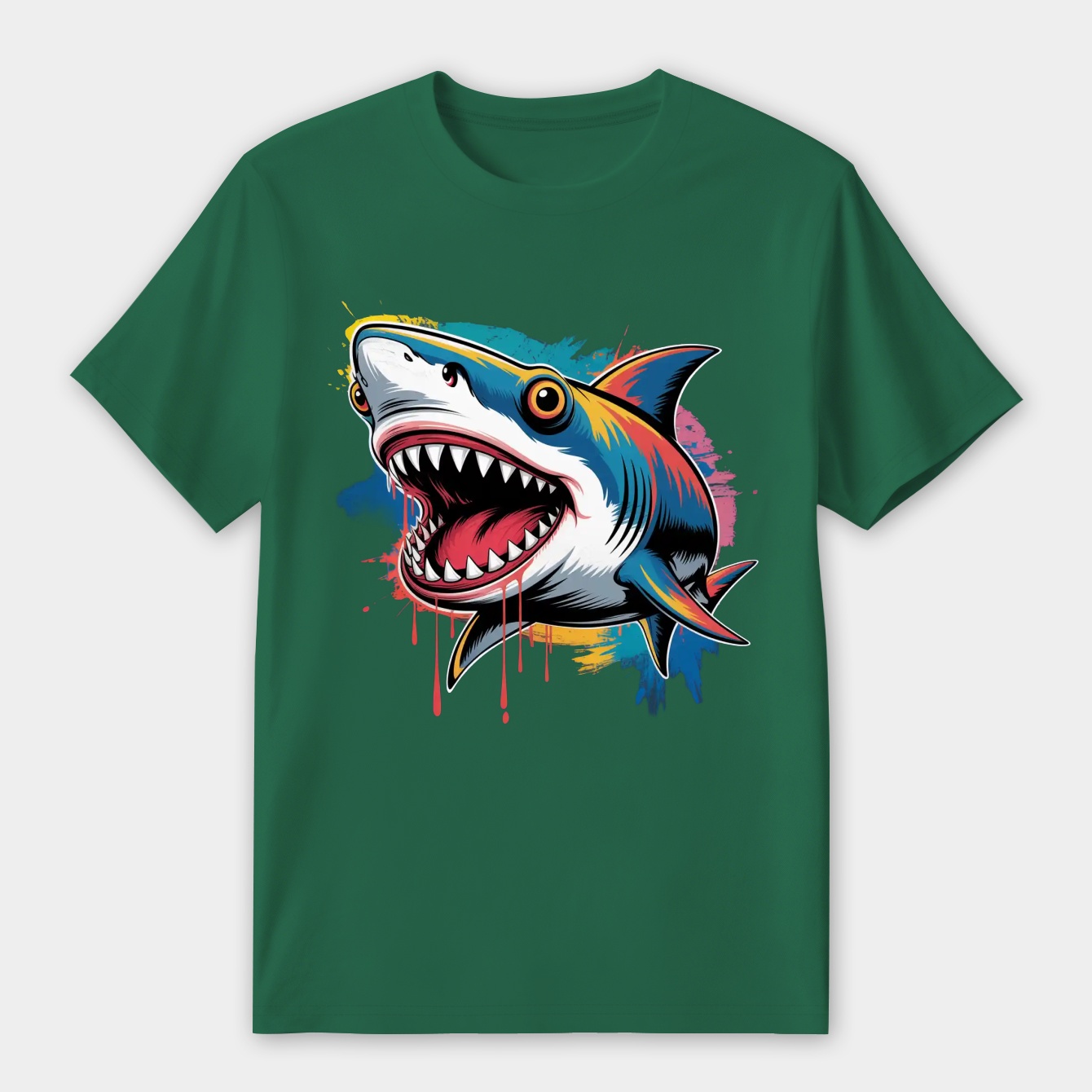 Abstract Art: The Mighty Shark - (calamardo) (e621) sherk