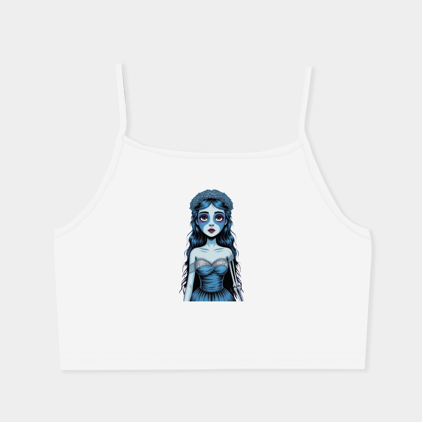 Emily The Corpse Bride Women's  Spaghetti Strap Tank Top