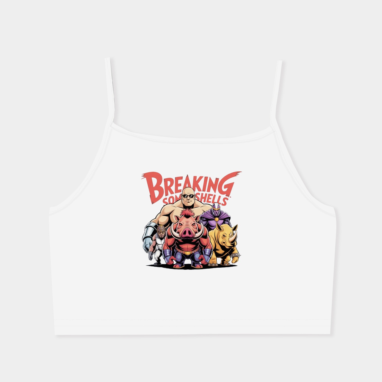 Breaking Some Shells Women's  Spaghetti Strap Tank Top