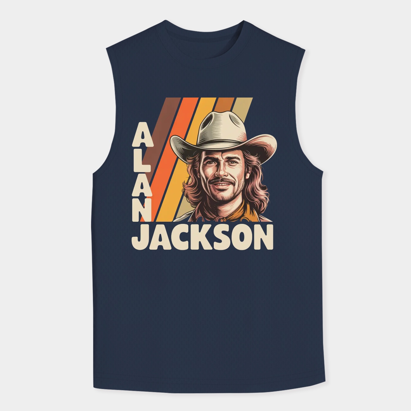 Alan Eugene Jackson Men's Big & Tall Tank Top