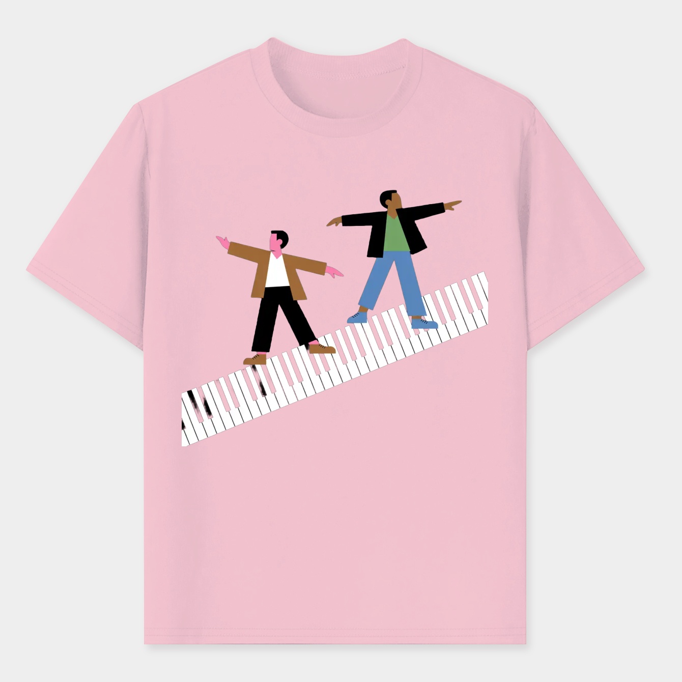 Big Piano Scene Men's T-Shirt