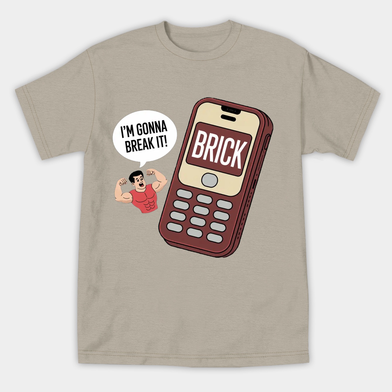 Invincible Brick Women's Athletic Performance T-Shirt