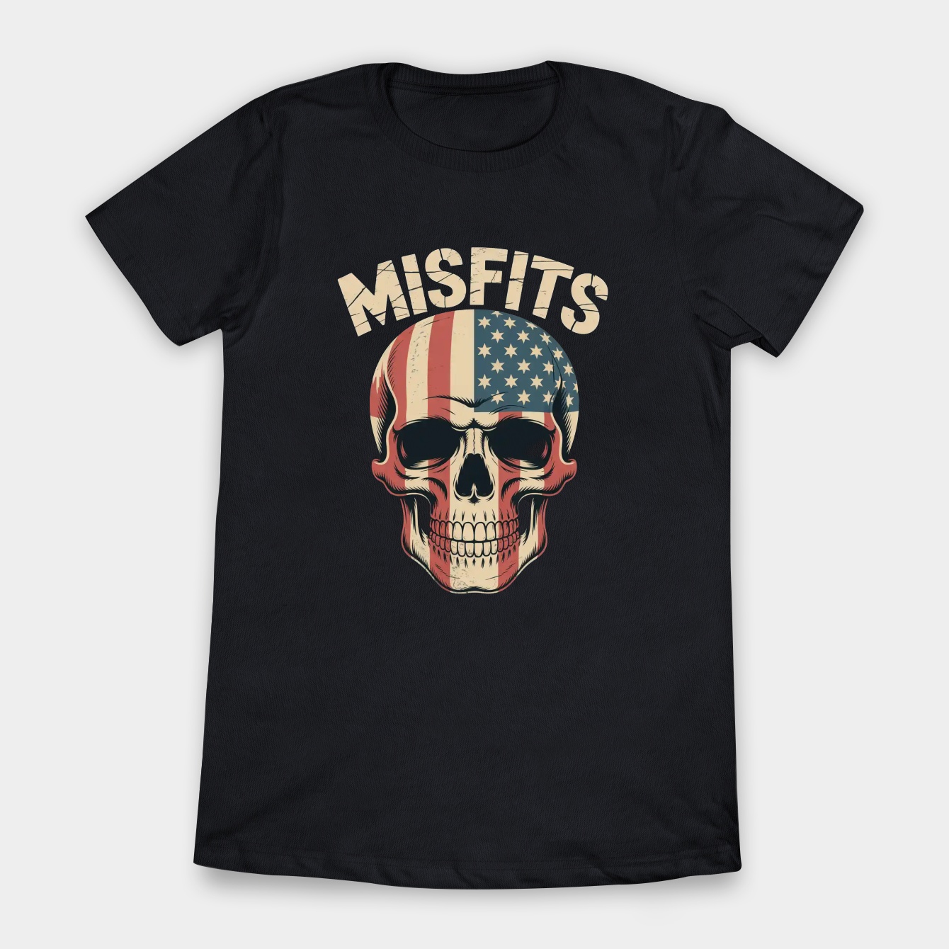 Misfits – Skull Flag Women's T-Shirt