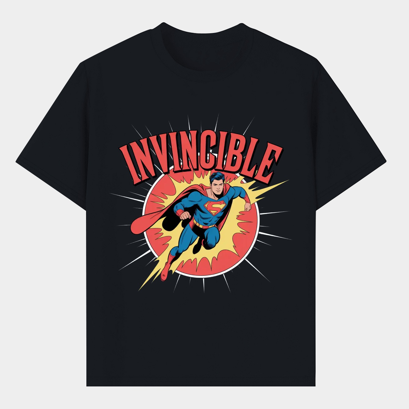 Superman Invincible Men's T-Shirt