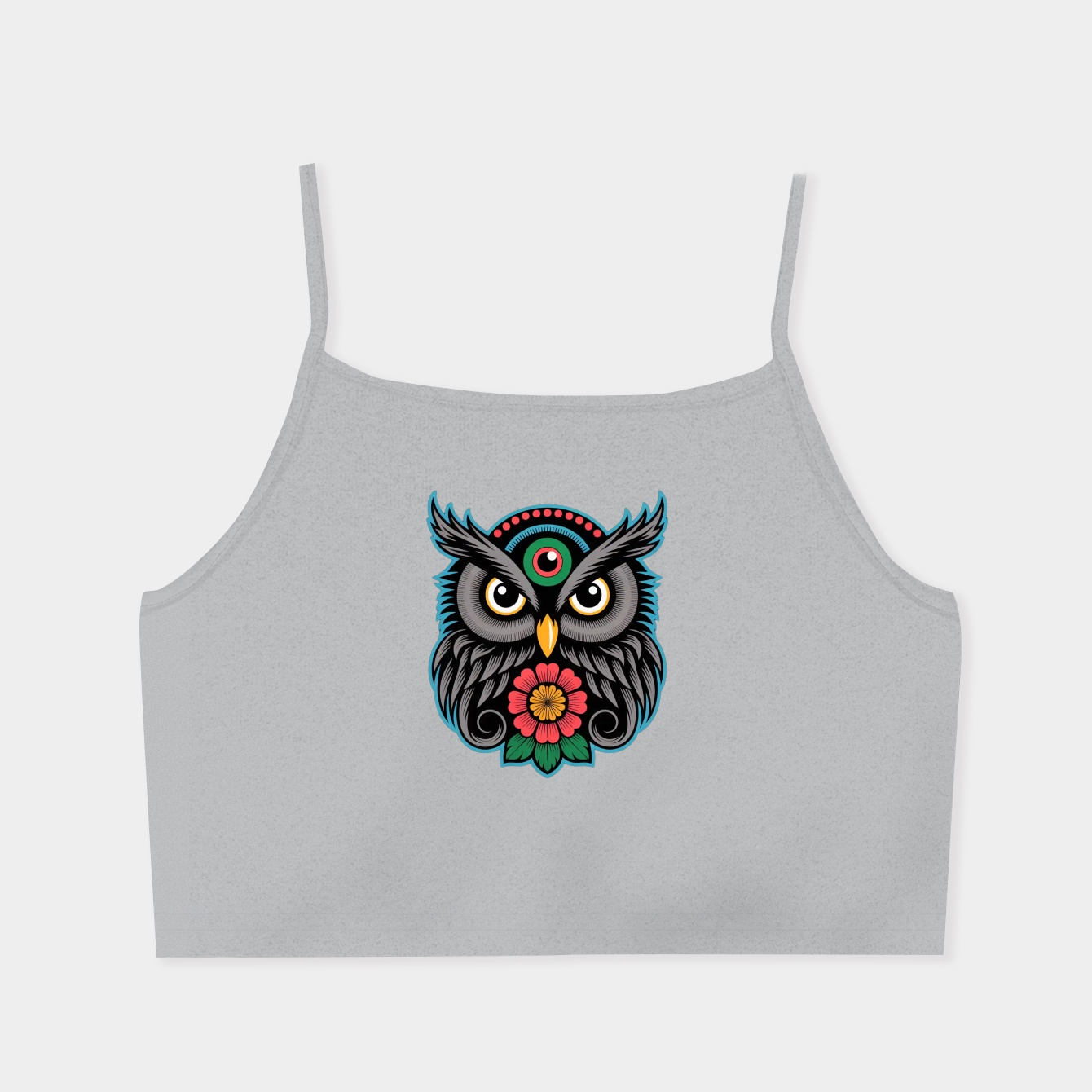 Night Queen Women's  Spaghetti Strap Tank Top