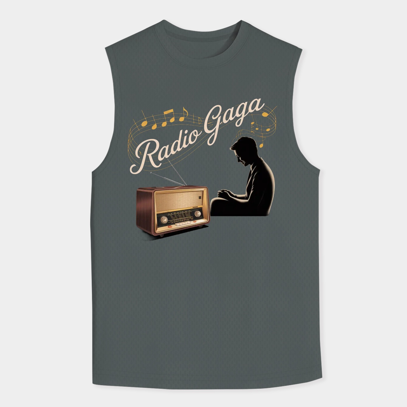Radio Gaga Queen Inspired Retro Tribute Design