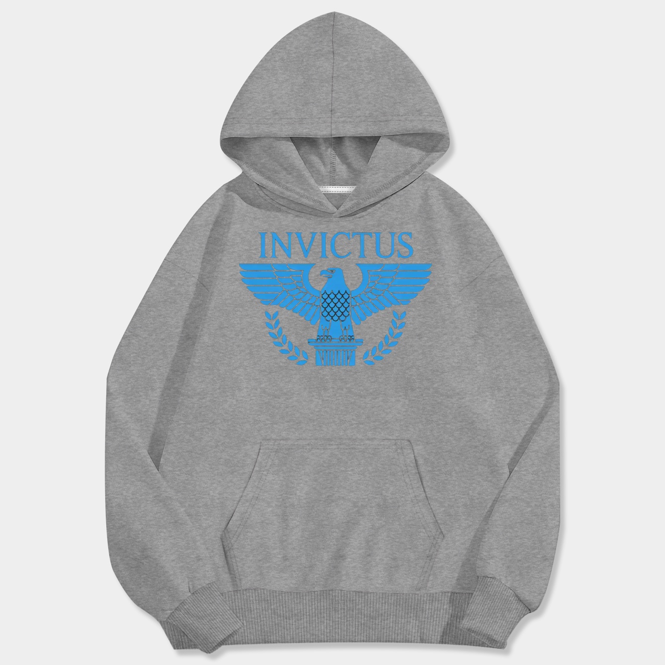 Invictus - Blue Eagle Men's Big & Tall Hoodie