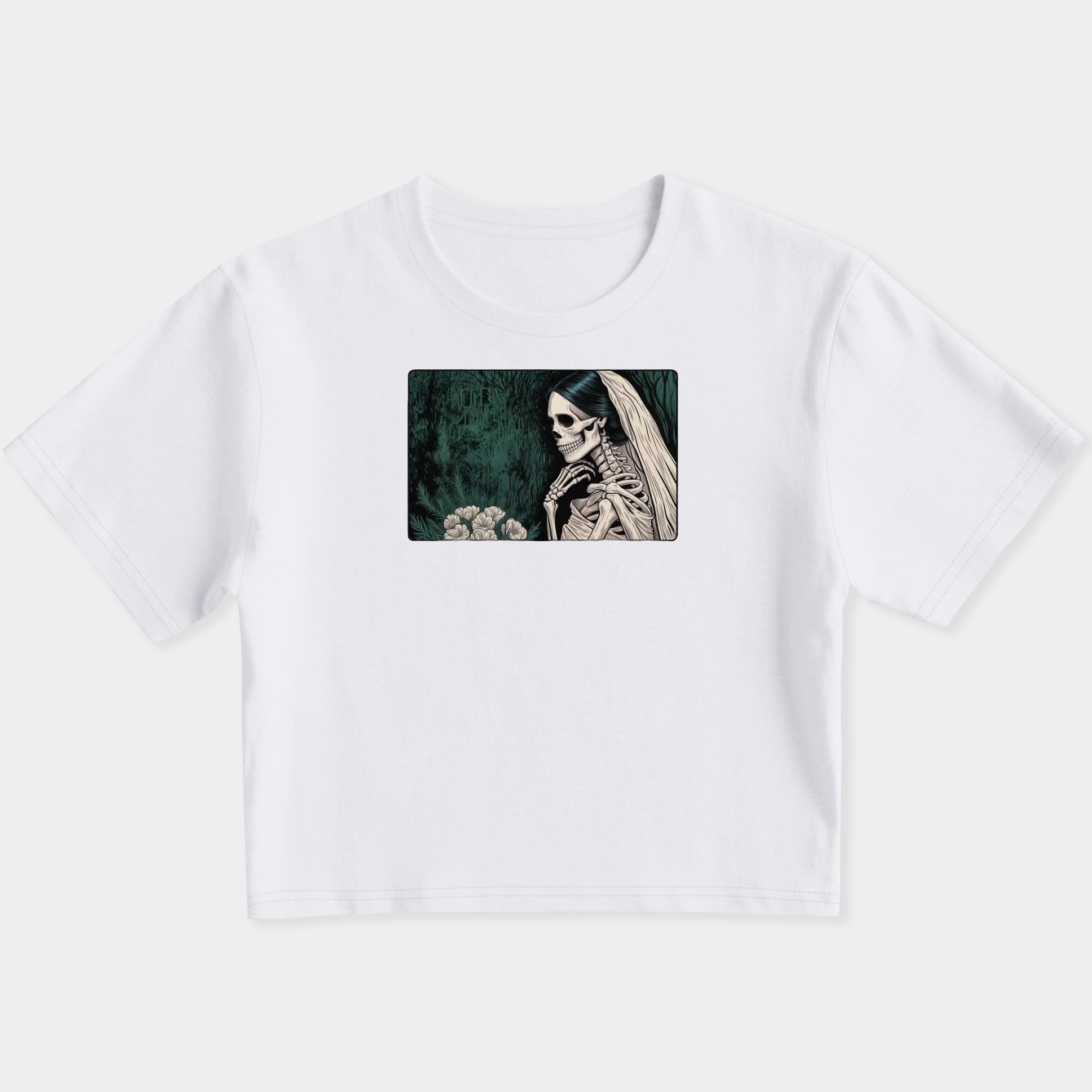 The Corpse Bride Women's Slim Fit Baby Tee