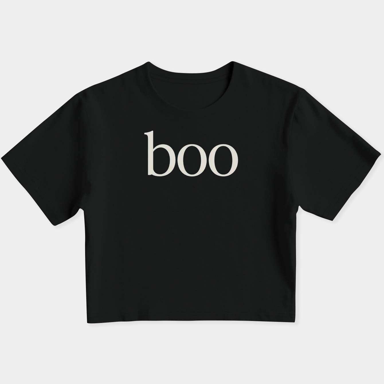 boo Women's Slim Fit Baby Tee