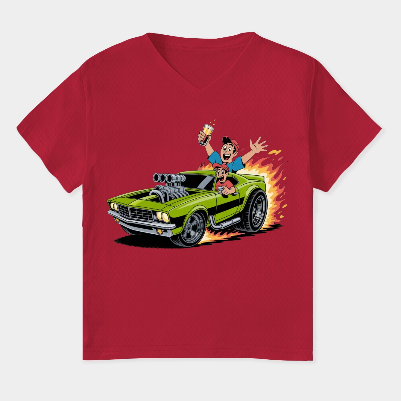 MO TWISTED 71 Duster Sublime Women's Plus Size V-Neck T-Shirt