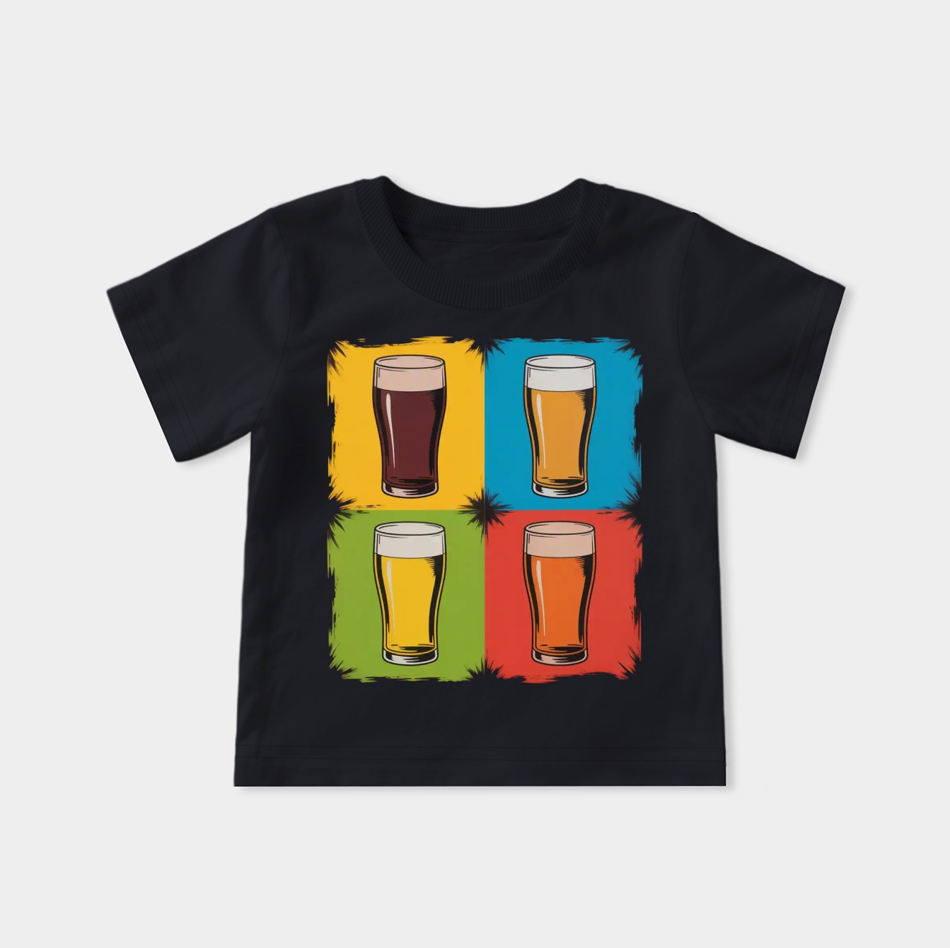 Andy Warhol Beer Pints Youth Classic T-Shirt