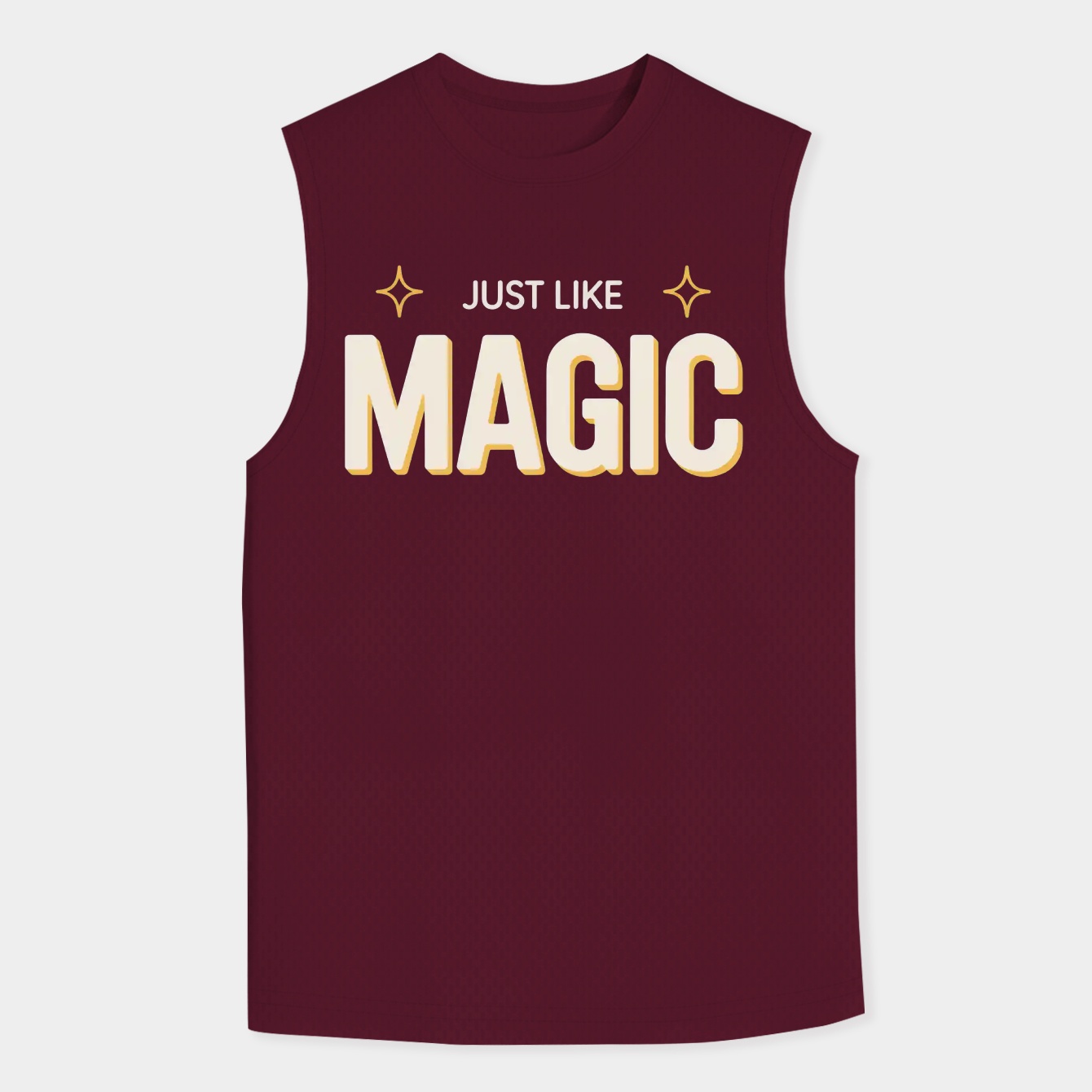 just like magic Men's Big & Tall Tank Top