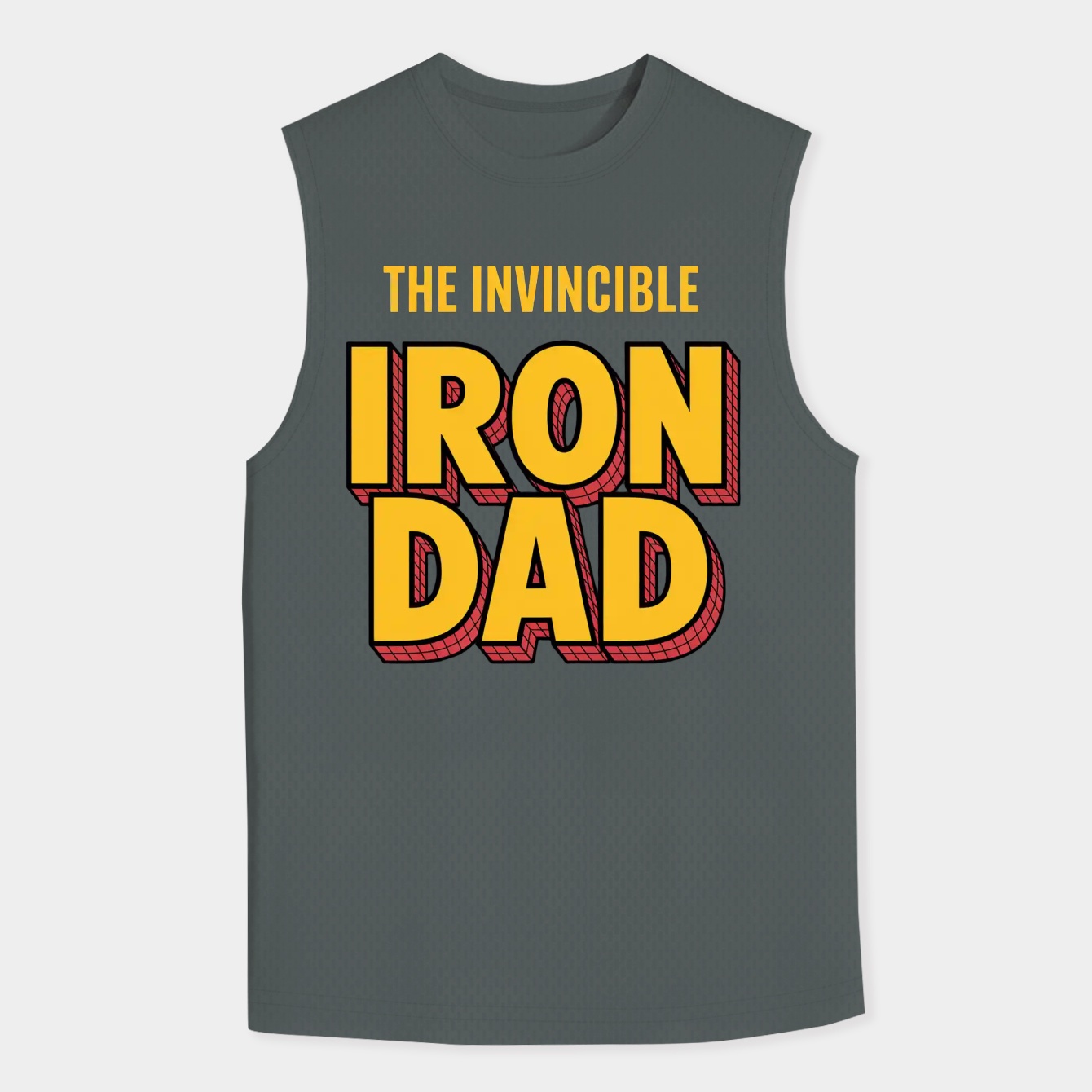 the invincible iron dad Men's Tank Top
