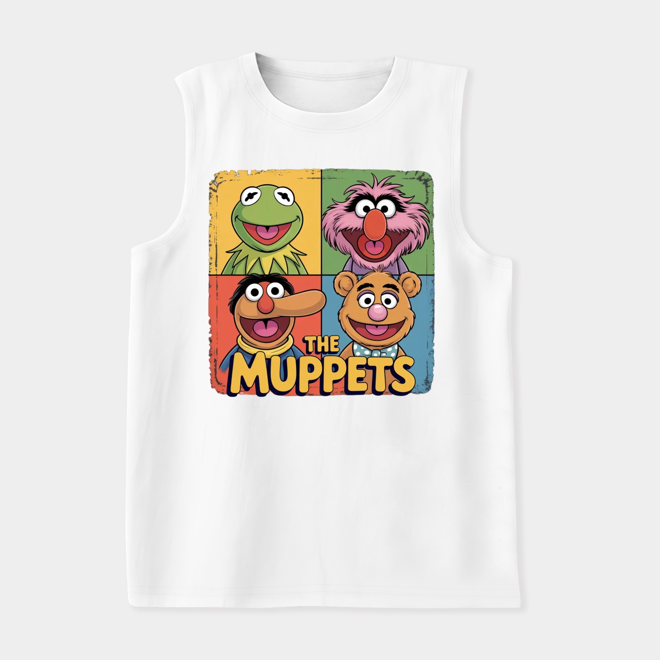 The Muppets Muppet Square Women's Soft Tank Top