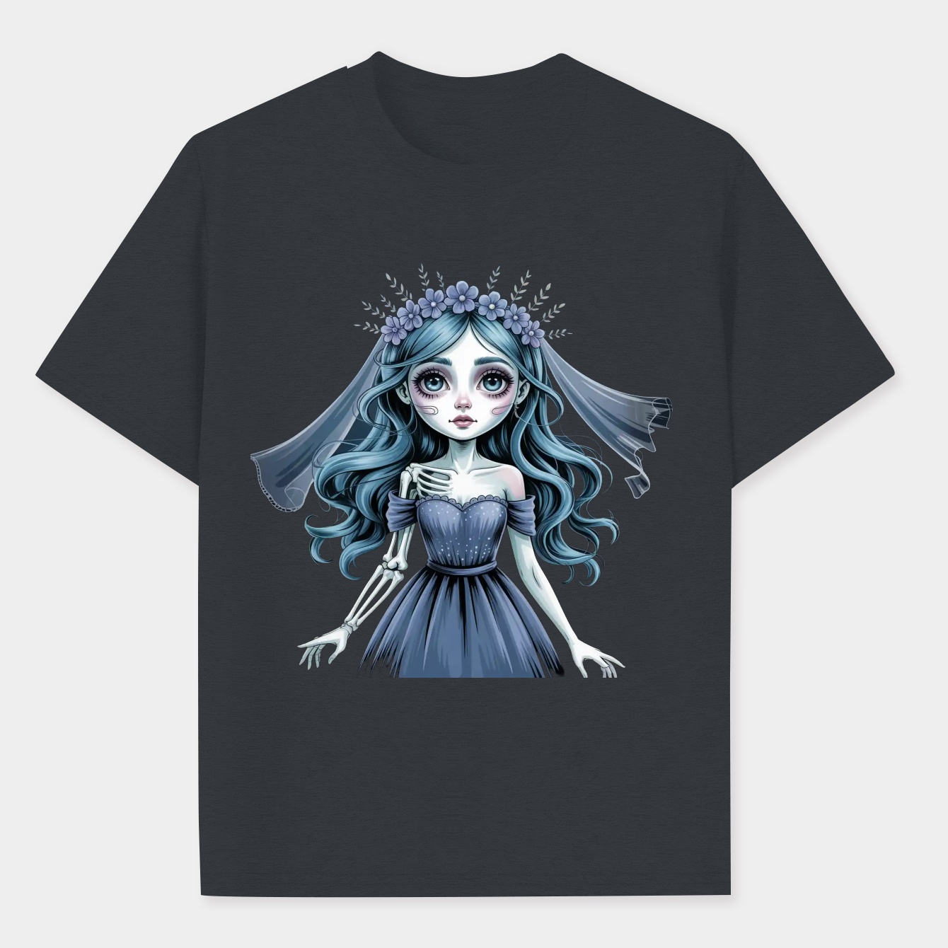 Emily The Corpse Bride Men's Performance Athletic T-Shirt