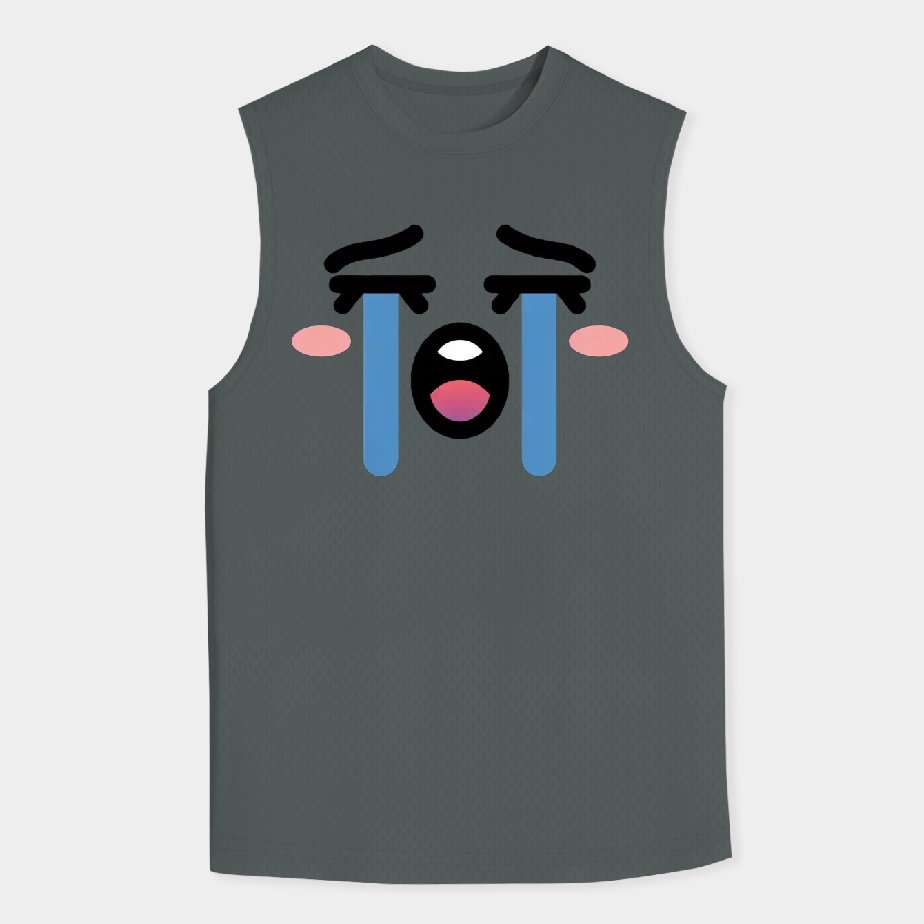 Roblox Cry Face Men's Tank Top