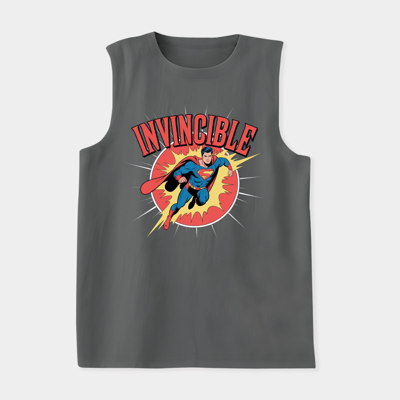 Superman Invincible Women's Soft Tank Top