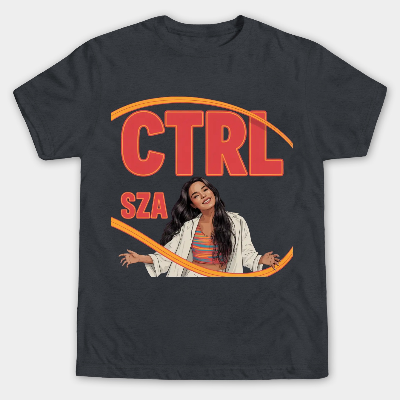 SZA Ctrl Poster Men's Big & Tall T-shirt