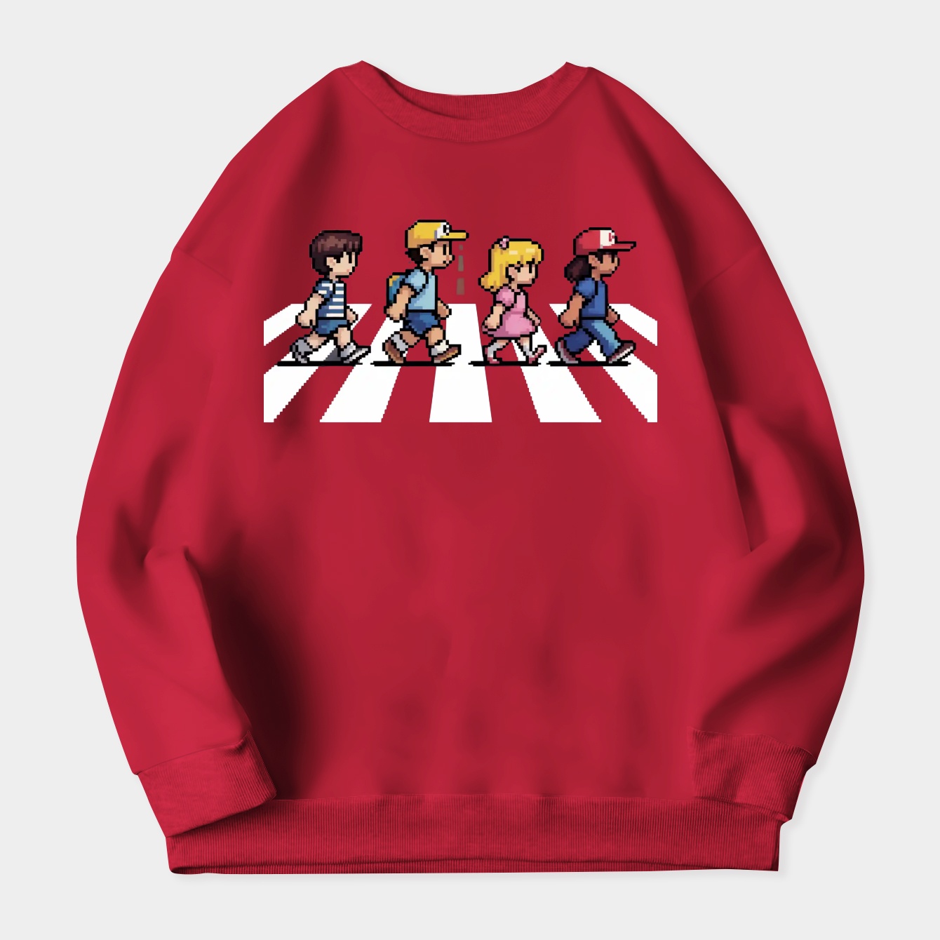 Earthbound Abbey Road Women's Crewneck Sweatshirt