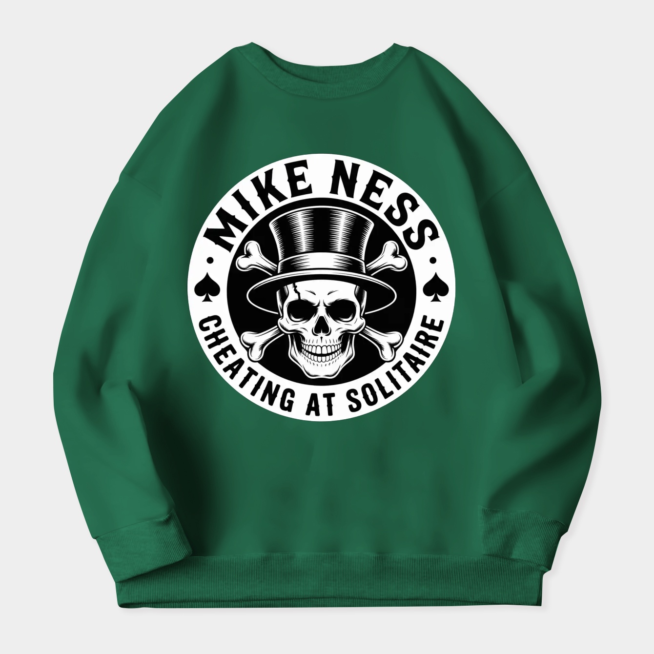 Mike Ness - Cheating at Solitaire Women's Plus Size Sweatshirt