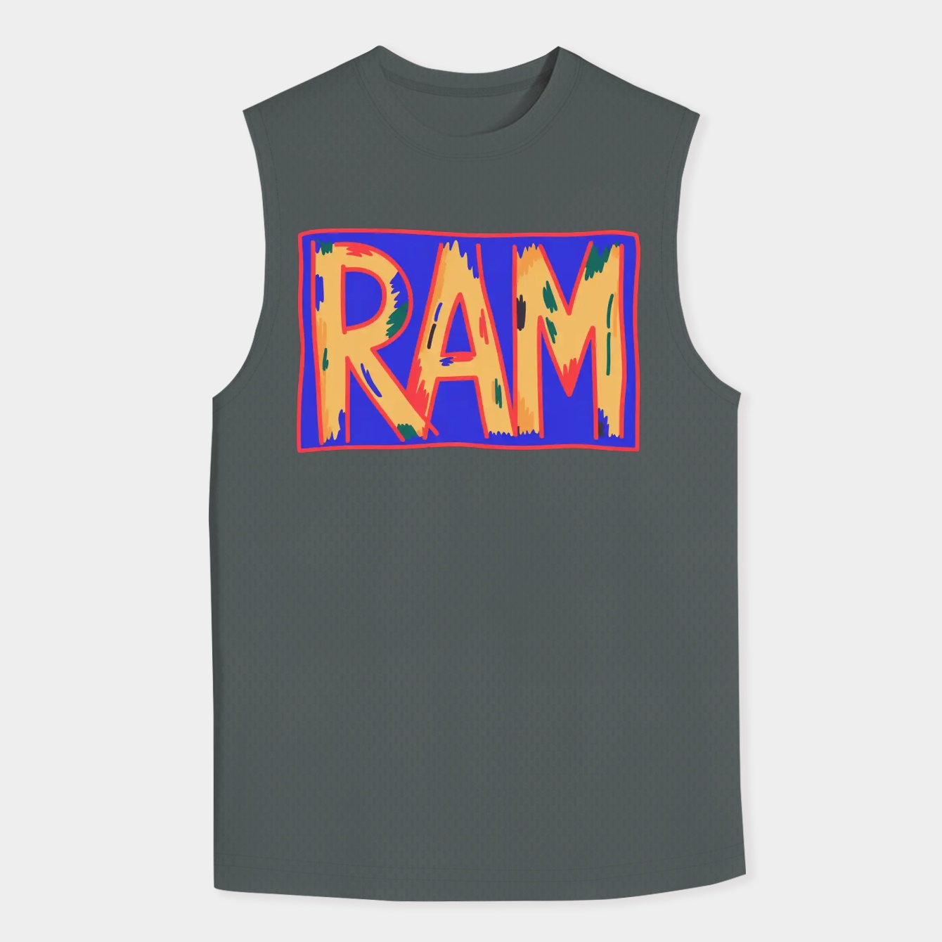 RAM McCartney Men's Big & Tall Tank Top