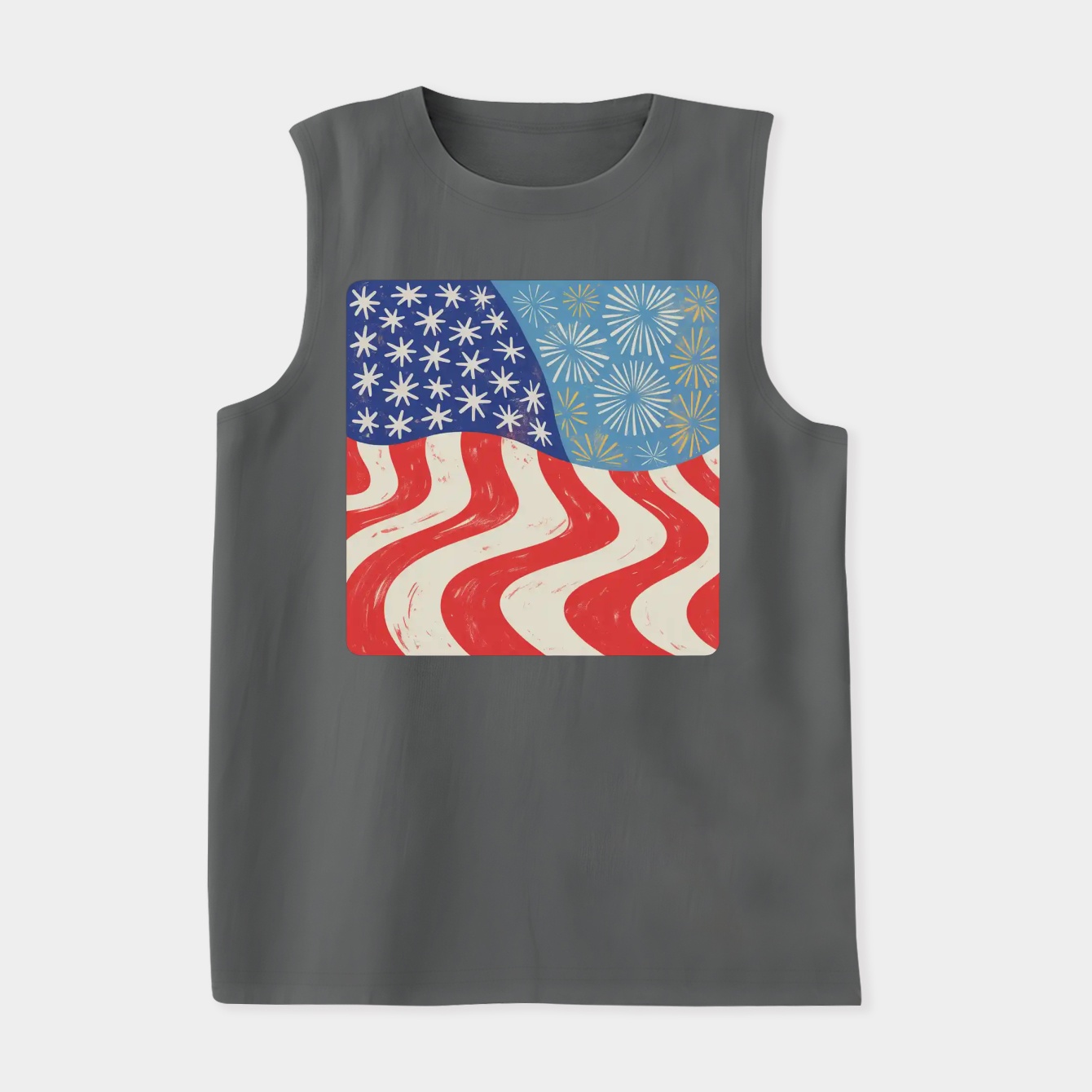 Freedom Waves Women's Soft Tank Top