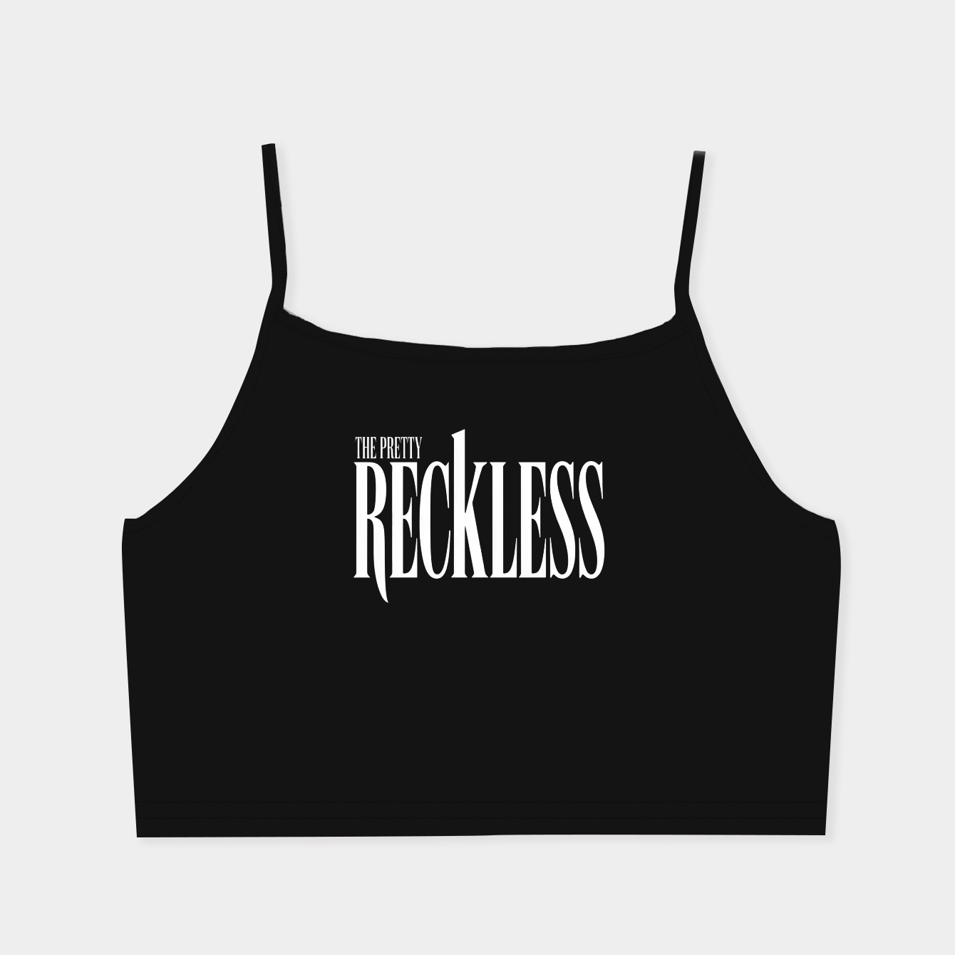 The Pretty Reckless Logo Cover Women's  Spaghetti Strap Tank Top