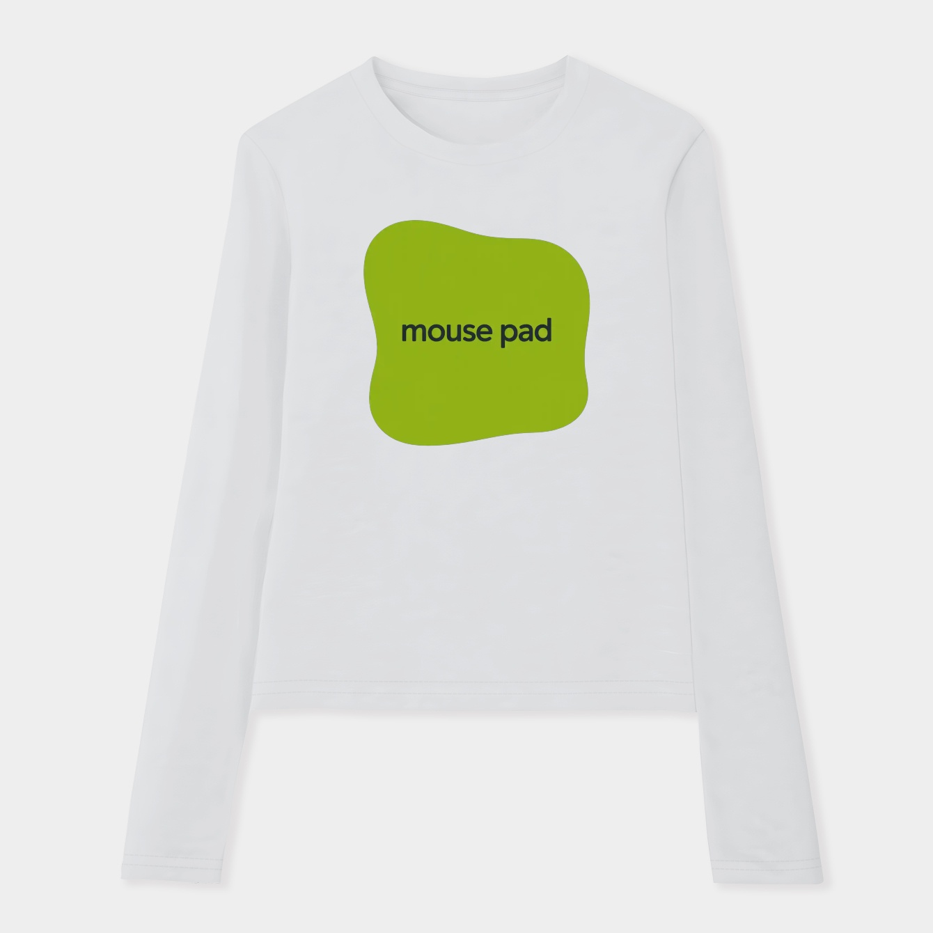 brat mouse pad Women's Soft Long Sleeve T-Shirt