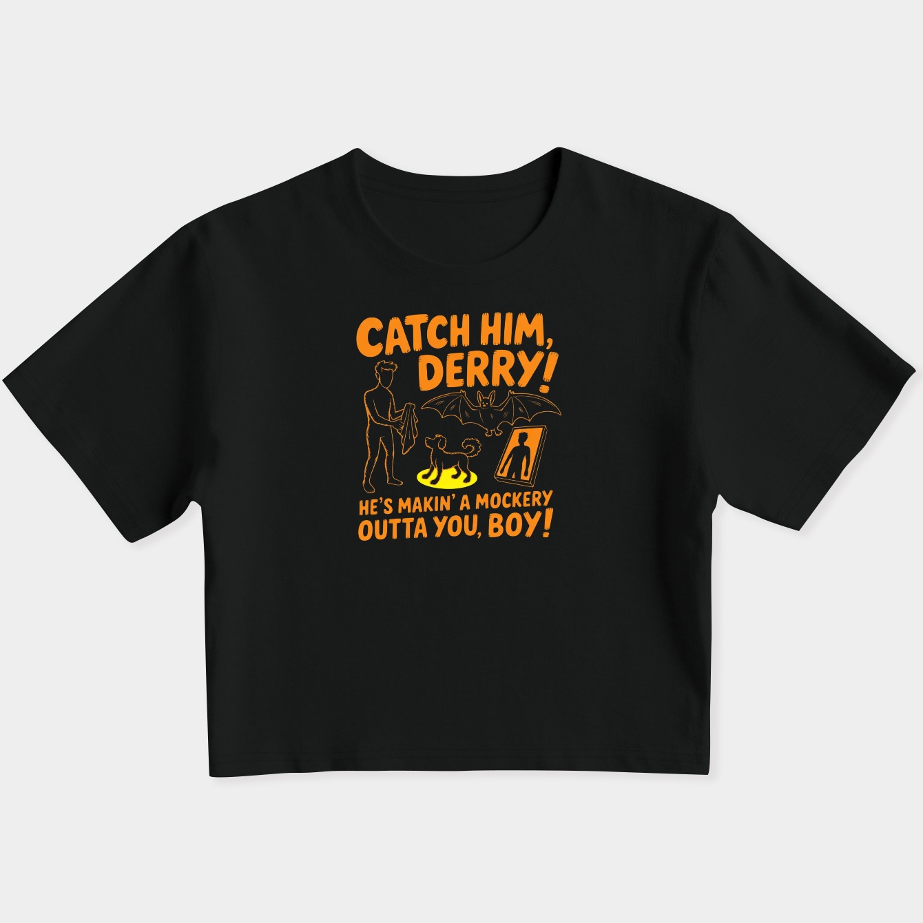 Catch Him Derry! Women's Slim Fit Baby Tee