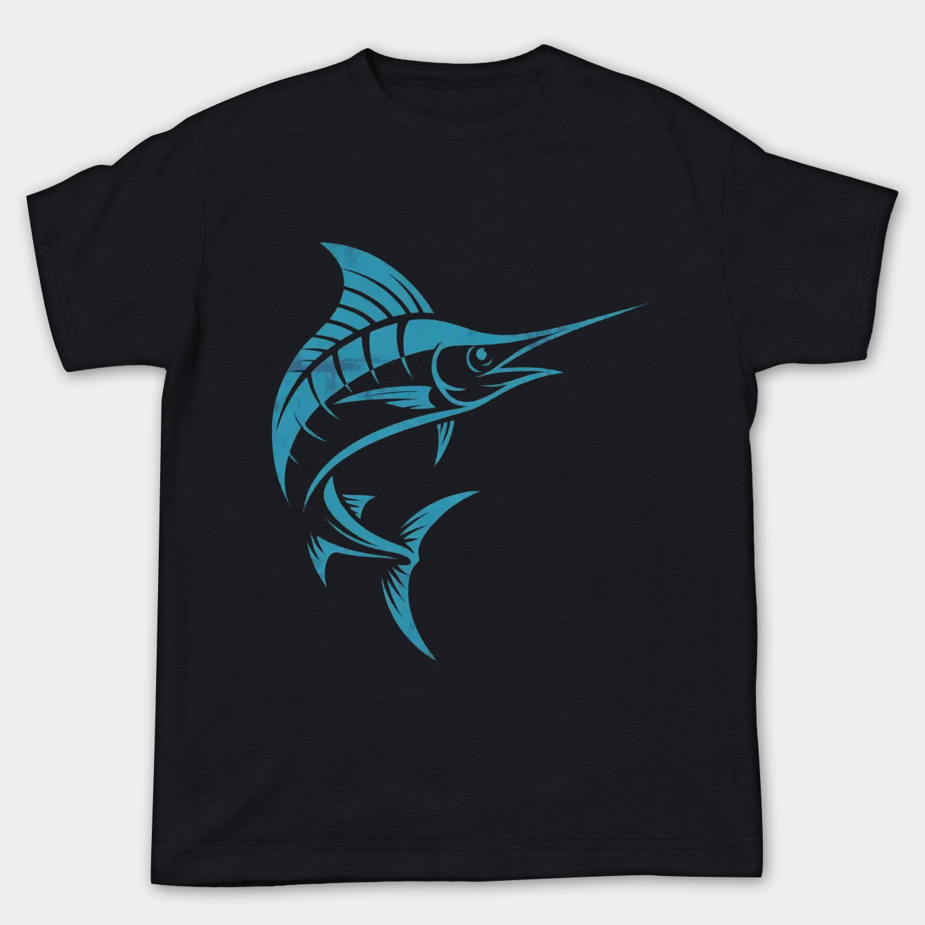 Marlin Wave Women's Plus Size T-shirt