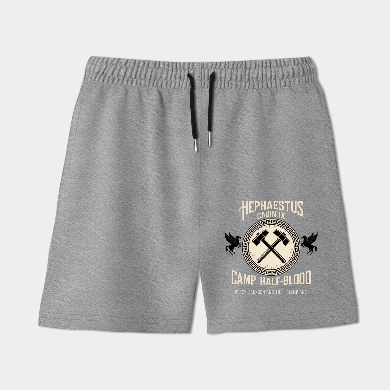 Percy Jackson And The Olympians Hephaestus Cabin Girls Tie-Dye Crop Women's Shorts