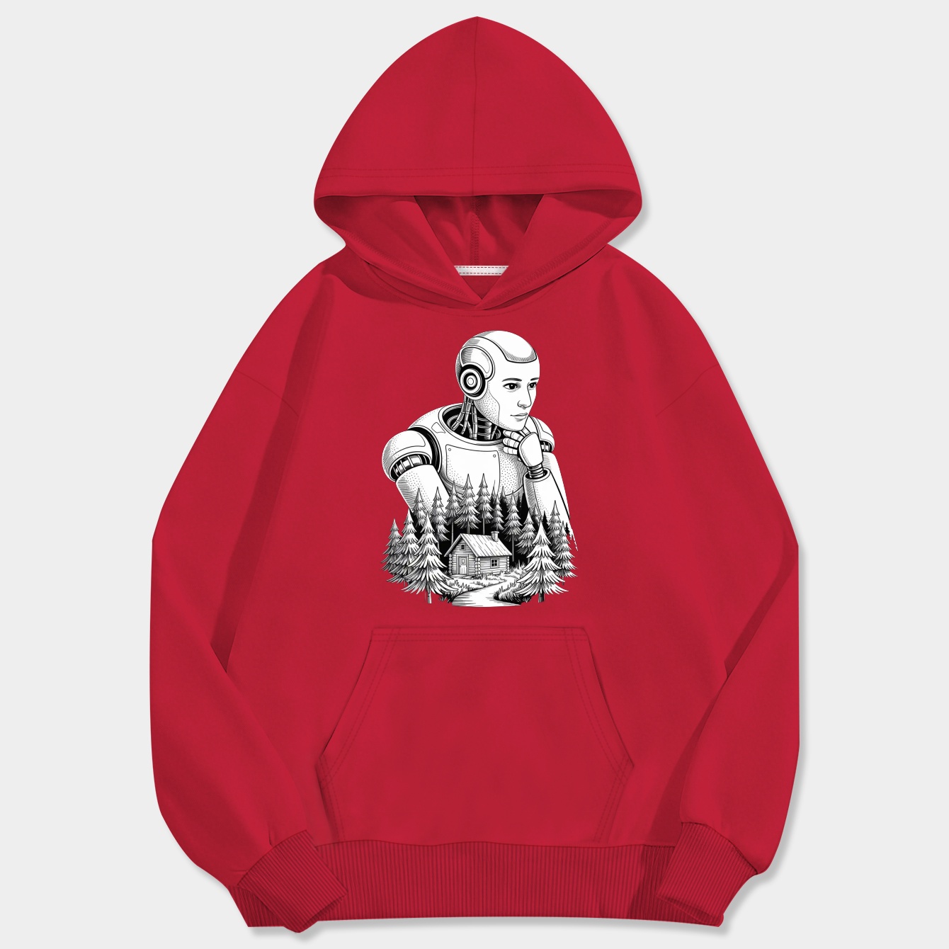 Iron Giant Men's Big & Tall Hoodie