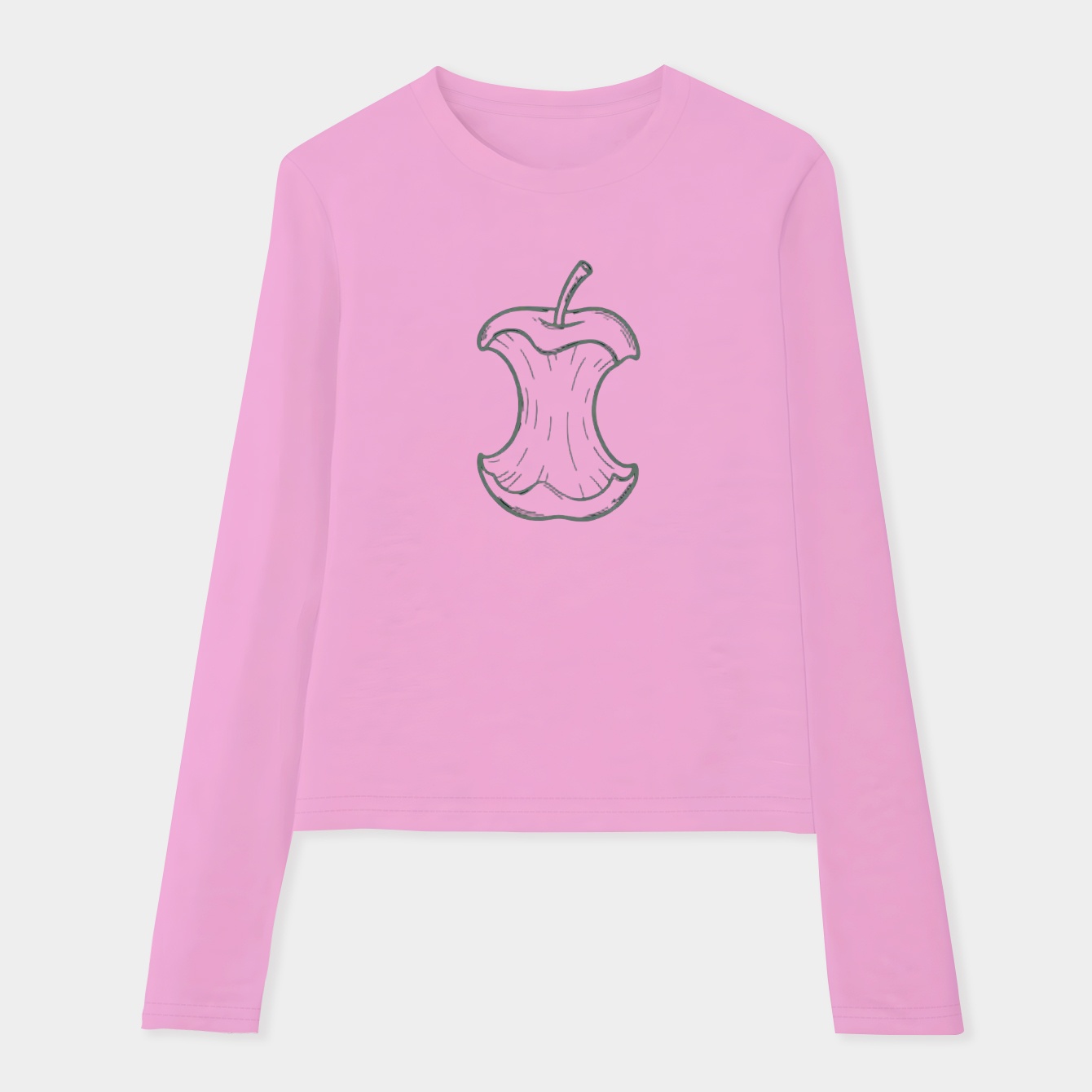 Apple Core Women's Soft Long Sleeve T-Shirt