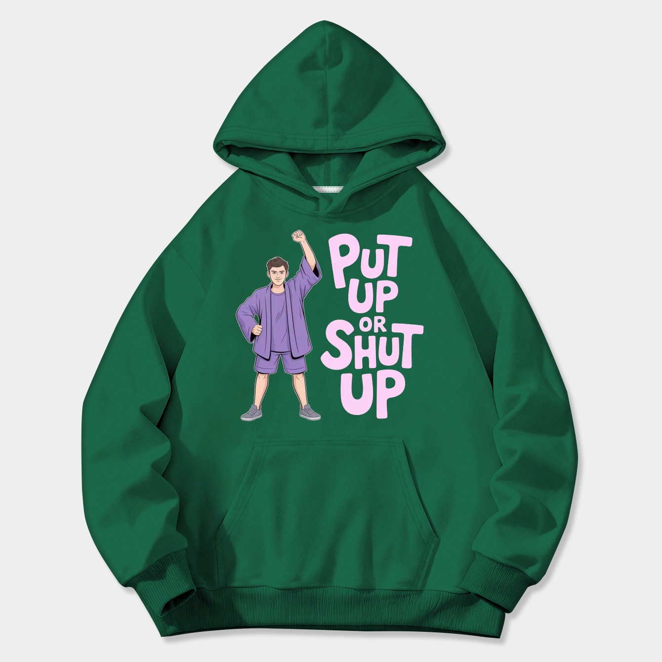Put up or shut up - frank gallagher Women's Plus Size Hoodie