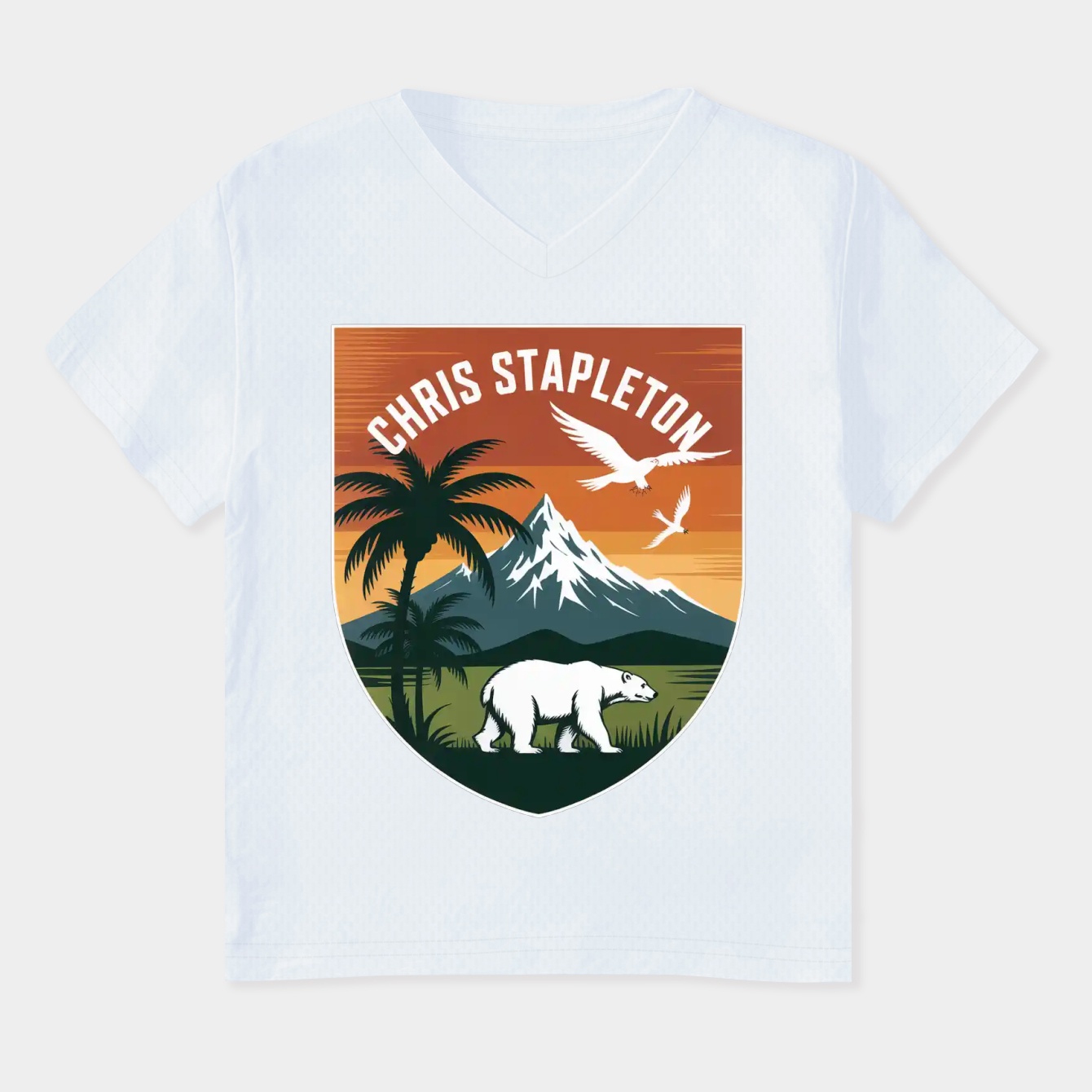 chris stapleton island Women's Plus Size V-Neck T-Shirt