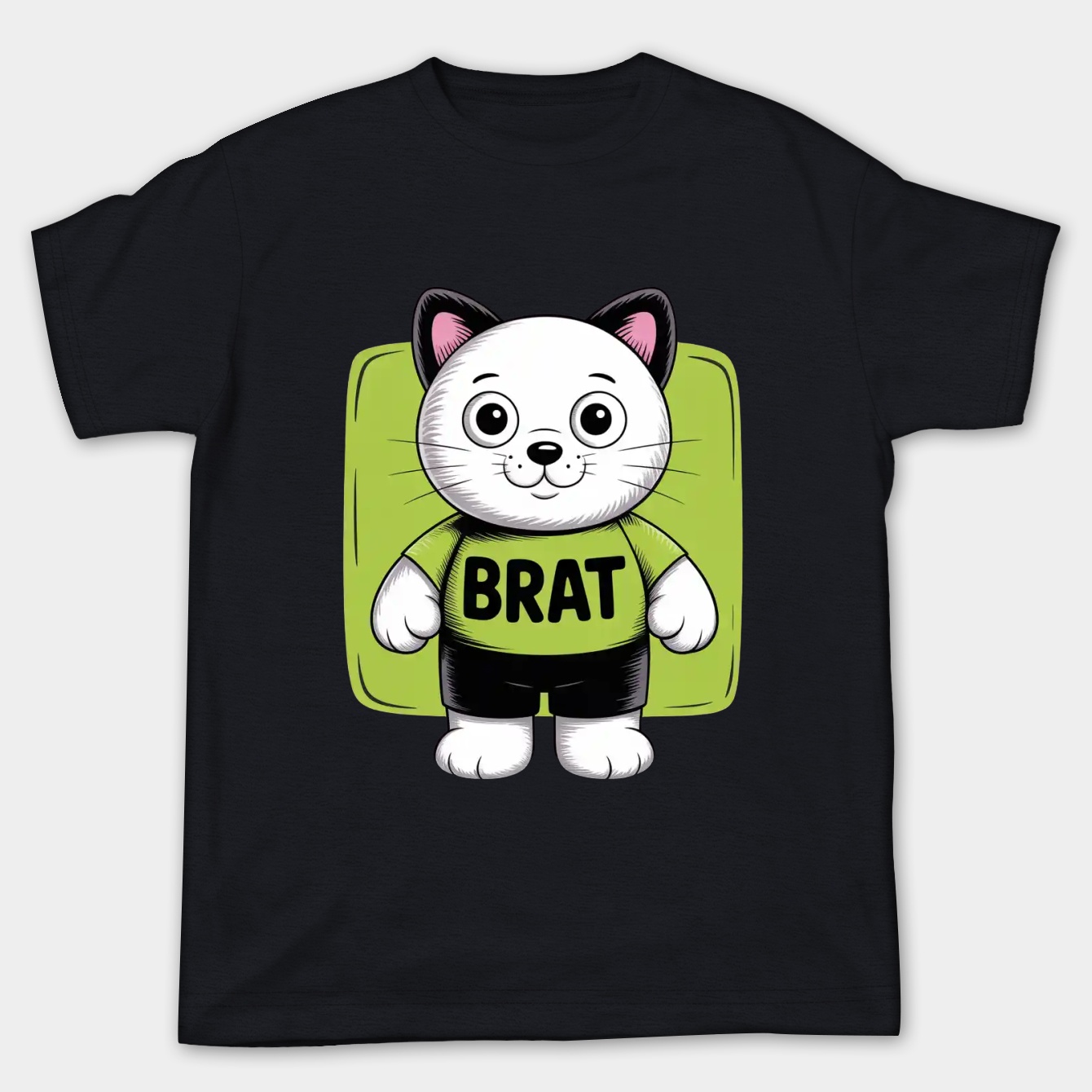 brat cat Women's Plus Size T-shirt