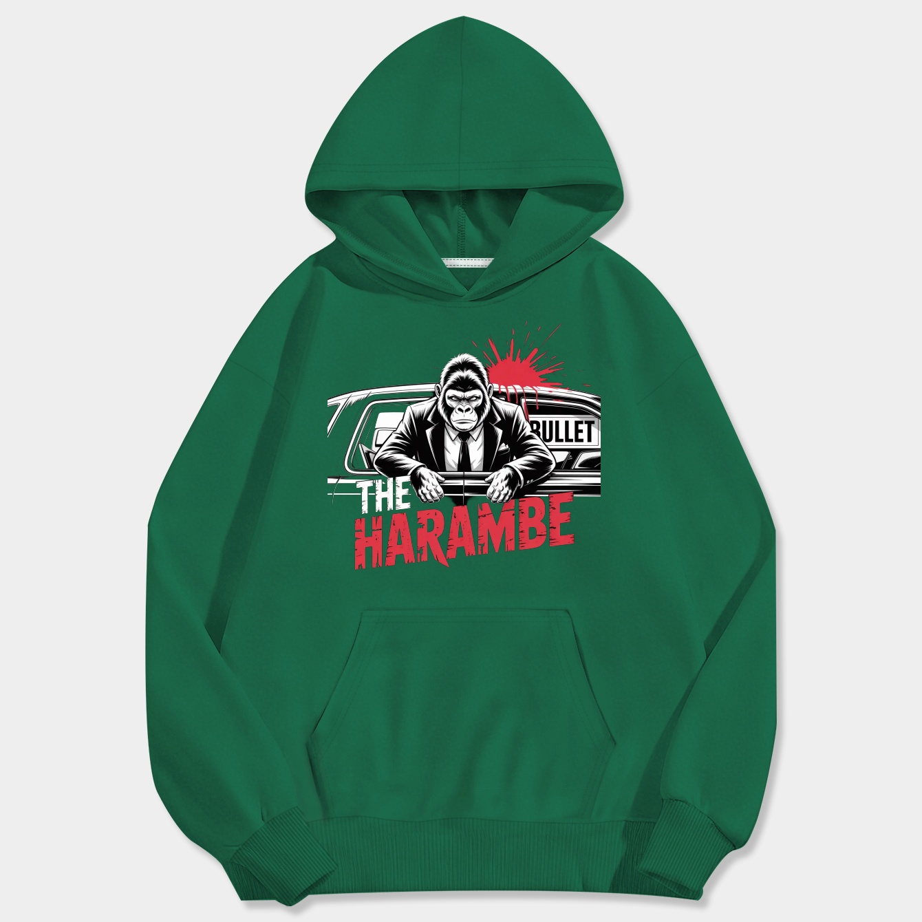 The Harambe Men's Big & Tall Hoodie