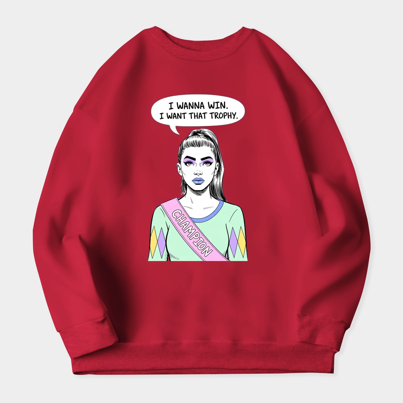 Trophy Women's Plus Size Sweatshirt