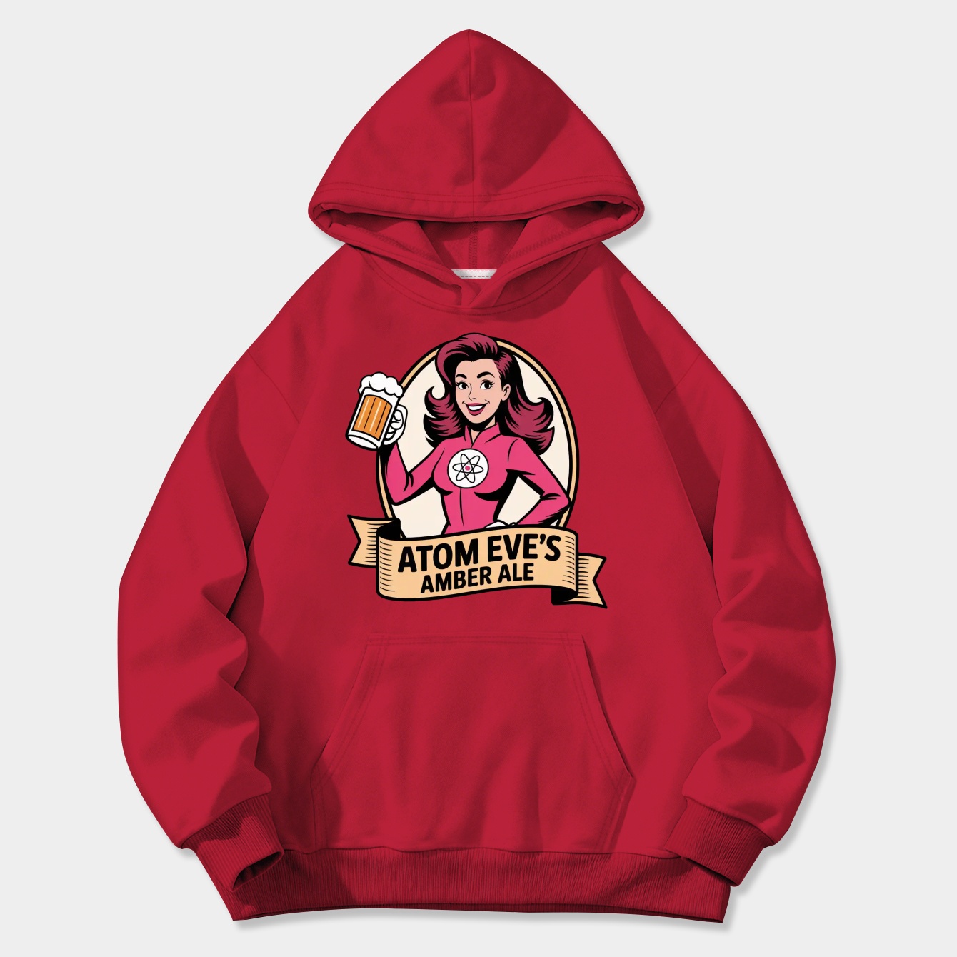Atom Eve's Amber Ale Women's Plus Size Hoodie