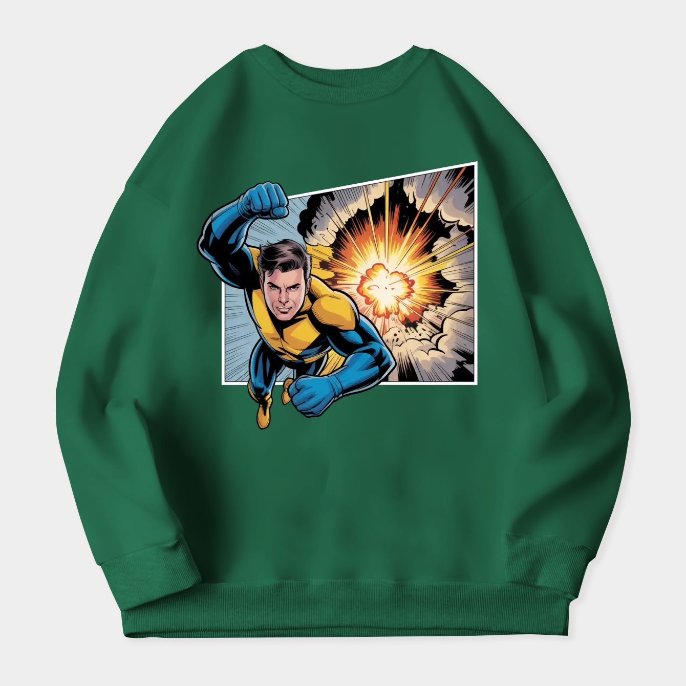 Invincible Poster Women's Crewneck Sweatshirt