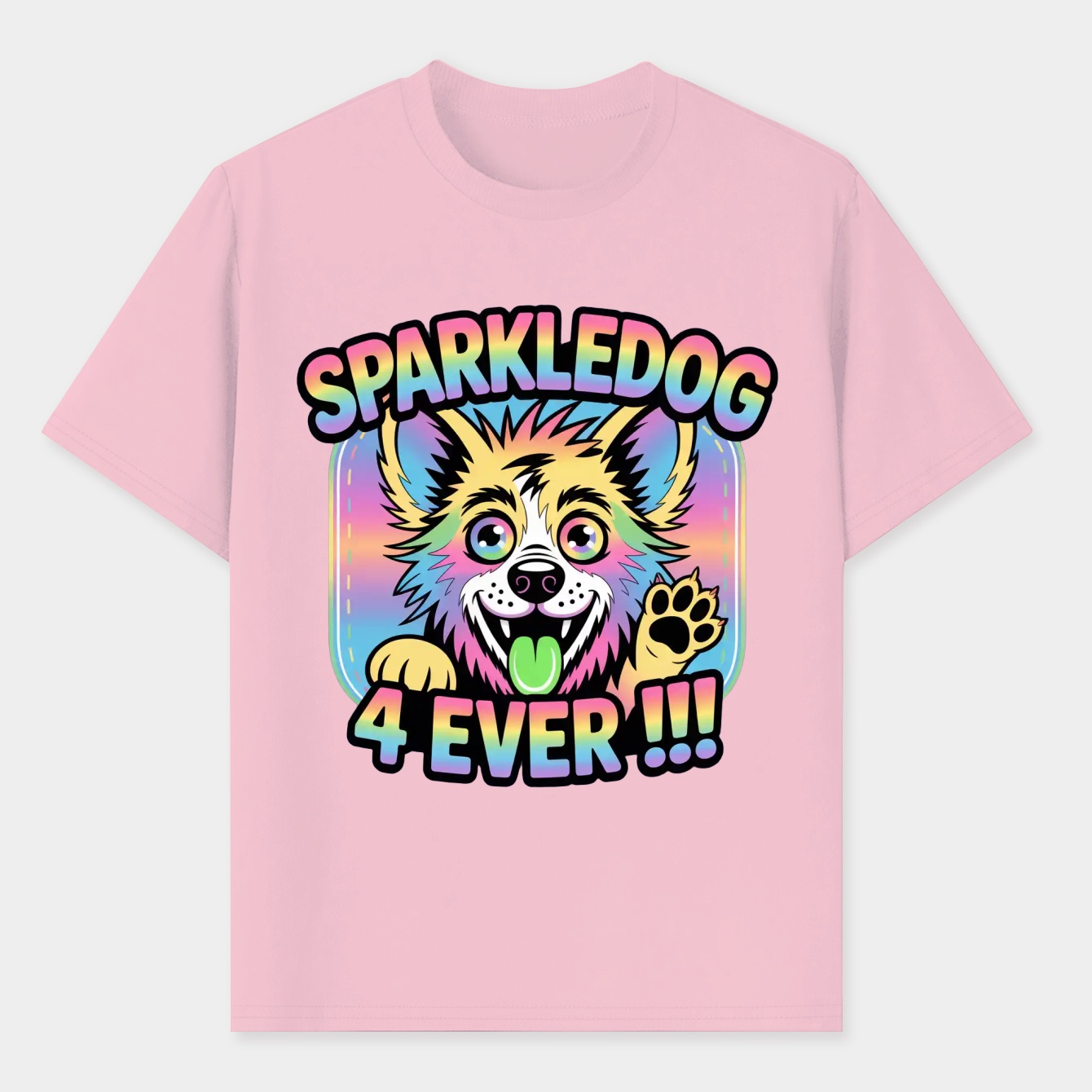 Sparkledog 4 Ever Men's T-Shirt