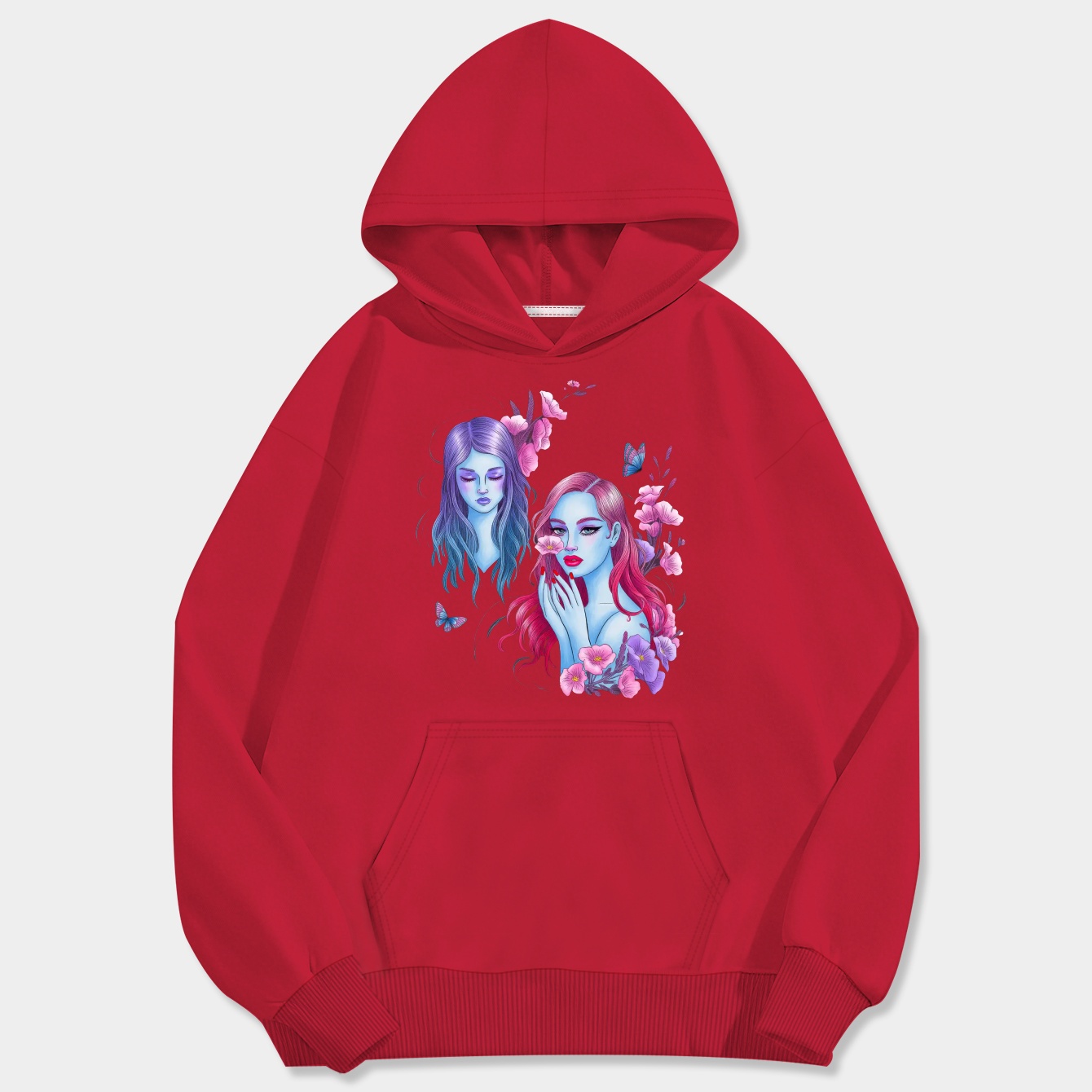 Burton's babes Men's Big & Tall Hoodie