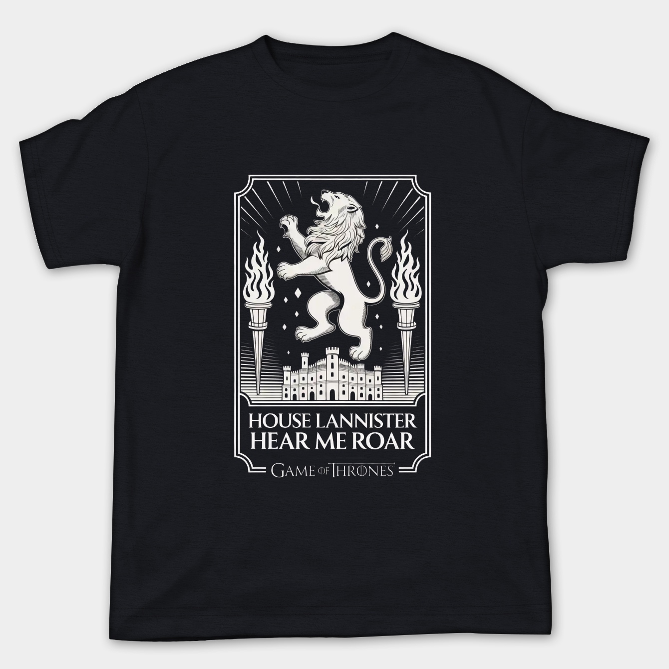 Game Of Thrones House Lannister Tarot Card